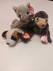 Ty Beanie Baby Lot- Slowpoke, Bernie and Scat are all looking for a home! 96/99