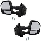Towing Mirrors For 2017-22 Ford F-250 L R Power Heated Power Fold w/ Signal Lamp