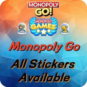 Monopoly Go 1/2/3/4/5 Star Stickers - New Games Album Cards⚡Fast delivery⭐