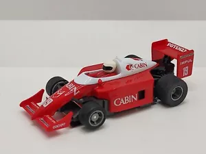 TYCO CABIN POTENZA IMPUL F1 INDY # 19 JAPAN ONLY SLOT CAR NEAR MINT NICE & CLEAN - Picture 1 of 5