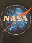 Nasa Logo Silk Screen Men's T Shirt XL Faded Worn 