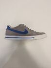 Nike Sweet Classic Retro Gray White Blue Mens Size 11.5 Suede Sneaker 318333 044