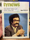 Gene Shalit Critic Chicago Daily TV News Guide 1974 Crossword