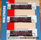 HO WALTHERS 932-34215 BALLAST HOPPER 3-PACK SOO LINE WITH METAL WHEELS