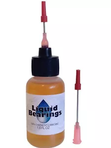 Liquid Bearings, THE BEST 100%-synthetic oil for all antique clocks, READ THIS!! - Afbeelding 1 van 1