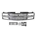 Grille Kit For 1994-99 Chevrolet K1500 C1500 Suburban with Driver Side Headlight