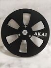 One Pair black TAPE REEL Akai 7" inch Light Metal Aluminum Take Up Reel