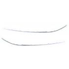 Front Bumper Trim Molding Set For 2003-2006 Mercedes Benz S500 S430 Chrome