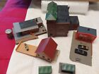 HO SCALE LOT OF 4 BUSINESSES PRE OWNED
