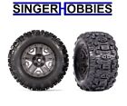 Traxxas 9072-GRAY Sledgehammer Tires & 2.8" Wheels RUSTLER 4X4/STAMPEDE TSM TRA1