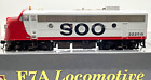 HO WALTHERS PROTO 2000 920-40600 F7A LOCOMOTIVE SOO 2225-B DCC SOUND MARS LIGHT