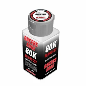 NEW Racers Edge 80000cst 70ml Pure Silicone Diff Oil FREE US SHIP - Picture 1 of 1