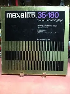 MAXELL UD 35-180  Reel To Reel Tape Used (3,600ft) - Picture 1 of 8