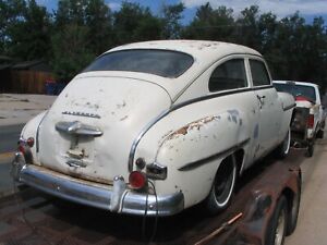 '50 1950 PLYMOUTH De Luxe 2D Sedan (P-19) -- 218 Cylinder Head -- PARTING OUT