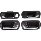 Interior Door Handle For 2001-2005 Honda Civic Front and Rear LH and RH Chrome