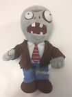 Plants vs Zombies Zombie Brown Coat Shoes Plush Businessman Suit Tie 10" 2012