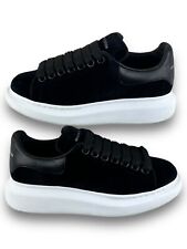 Alexander McQueen Runway Black/White Velvet Women’s Trainers UK 4.5 EU 37.5