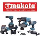 Kit 5 In 1 Motori Brushless Makota  Flex Trapano Impulsi Avvitatore Tassellatore