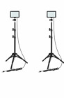 Lighting Video Recording Decade 88 LED Dimmable 5600K & adjustable tripod/ color