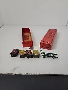 Hornby Series Railway Accessories No. 1 Baggage + cart O gauge original red box - Picture 1 of 24