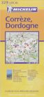 Michelin France: Correze, Dordogne Map No. 329 (Miche... by Michelin Travel Publ
