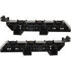 Front Bumper Brackets Set Driver and Passenger Side For 2007-2008 Honda Fit