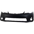 Front Bumper Cover Primed For 2012-2014 Toyota Camry L LE XLE Hybrid