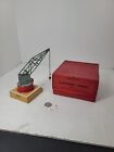 Hornby Series Platform Crane brown grey 32mm O gauge 42330 original red box tin