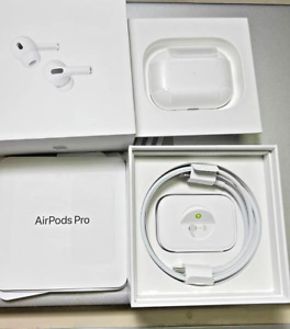 Apple AirPods Pro 2nd Generation with MagSafe Wireless Charging Case - White USA