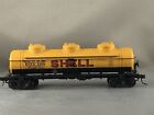 Athearn - Shell Oil Co. - 40' 3 Dome Tank Car (Yellow) + Wgt # 2005 w/Kadees