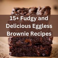 If there's one dessert that universally captivates hearts, it's the brownie. Imagine the symphony of flavors as you bite into a square of rich cocoa brownie – the melt-in-your-mouth sensation, the crinkle top hinting at the fudgy texture beneath, and the blissful marriage of chocolate and sweetness. But what if dietary preferences or egg allergies have you searching for eggless brownie recipes that deliver that same satisfaction? Look no further – we've got your back!