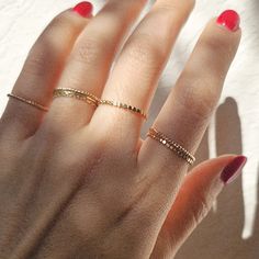 Elevate your style with our handcrafted 14k gold-filled stacking ring. Each ring is meticulously crafted, ensuring that every piece carries the artistry of handmade excellence. The result? A one-of-a-kind ring, as unique as you. This can be your everyday ring. Handcrafted in USA Sold by one ring DETAILS: Hypoallergenic, Water Resistant Material: 14/20 Gold filled Dimensions: Width 1.4mm Note: As each piece is totally handcrafted dimensions and shapes can slightly vary ensuring no two are exactly Everyday Hypoallergenic 14k Gold Stackable Rings, Delicate 14k Gold Band, Everyday Stackable Open Band Rings With Simple Design, Yellow Gold Stackable Toe Rings, Everyday Tiny Stackable Rings In 14k Gold, Fine Jewelry In 14k Gold Filled With Tiny Details, Minimalist Recycled Gold Stackable Toe Rings, Everyday Simple Stackable Rings In Recycled Gold, Everyday 14k Gold Stackable Rings With Simple Design