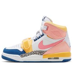 Shop (GS) Air Jordan Legacy 312 FD9909-161 at KICKS CREW — your go-to for authentic, stylish sneakers. Whether for fashion, performance, or collection, find your perfect pair with us. Fun Nikes, Preppy Tips, Custom Jordan Shoes, Nike Shoes Blue, Pink Wardrobe, Jordan Legacy 312, Cheap Jordan Shoes, Bold Shoes, Nike Shoes Girls