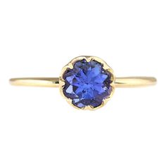 Stamped: 14K Yellow Gold Total Ring Weight: 1.7 Grams Total Natural Tanzanite Weight is 1.35 Carat Color: Blue Face Measures: 7.00x7.00 mm Sku: [703246W] Gold Tanzanite Round Rings, Fine Jewelry Yellow Gold Tanzanite Rings, Yellow Gold Tanzanite Gemstone Rings, Timeless Tanzanite Round Rings, Timeless Tanzanite Round Cut Ring, Timeless Tanzanite Ring With Round Cut, Heirloom Tanzanite Yellow Gold Rings, Tanzanite Gemstone Rings In Yellow Gold, Heirloom Tanzanite Rings In Yellow Gold