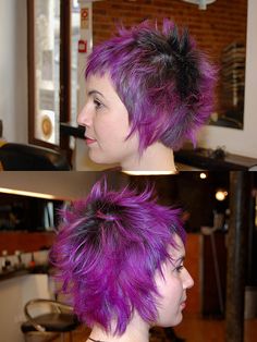 coifs Fun Hairstyles, Short Sassy Hair, Awesome Hair, Beauty Therapy, Pixie Styles, Dull Hair, Short Hair Color, Haircut And Color