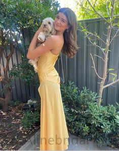 Yellow Party Dresses, Lavender Prom Dresses, Yellow Prom, Prom Dress Trends, Navy Blue Prom Dresses, Prom Pics, Prom Dress Inspo, Black Homecoming Dress, White Homecoming Dresses