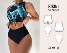 Sew Swimsuit, Swimsuit Patterns, Womens Patterns, Pattern Swimsuit, Diy Clothes Patterns, Swimsuit Plus Size, Jewelry Making Tutorial, Patterns For Sewing, Pole Wear