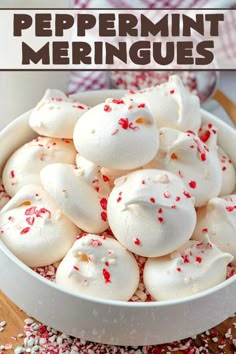 peppermint oreo truffles with white frosting and red sprinkles