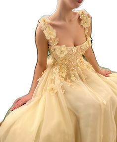 Sleeveless Wedding Dress With 3d Flowers, Tulle Ball Gown With Floral Embroidery, Wedding Gown With Floral Applique And Fitted Bodice, Elegant Floral Embroidery Ball Gown For Debutante Ball, Debutante Ball Dress With Floral Embroidery In Tulle, Elegant Organza Wedding Dress With Floral Embroidery, Tulle Gown With Floral Applique And Sweetheart Neckline, Elegant Gown With Floral Applique For Debutante Ball, Sweetheart Neckline Tulle Gown With Floral Applique