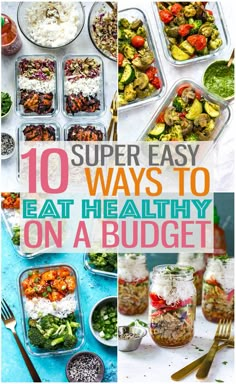 10 super easy ways to eat healthy on a budget