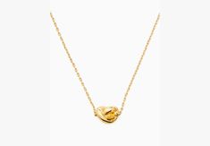 the finishing touch to your outfit. and the reason for all the oohs and aahs. | Kate Spade Sailor's Knot Mini Pendant Necklace, Gold Kate Spade Outlet, Sailor Knots, Satchel Backpack, Backpack Travel Bag, Accessories Jewelry Necklace, Women Accessories Jewelry, Mini Pendant, Things To Buy, Cross Body Handbags