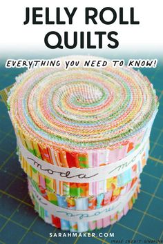 the book jelly roll quilts everything you need to know by saramakes com