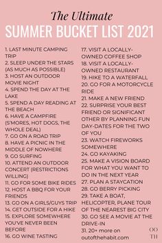 ultimate summer bucket list 2021 Best Summer Ever, Summer Bucket List 2022, Things To Add To Your Summer Bucket List, Summer Bucket List Activity For Kids, Kids Summer Bucket List Free Printable, Summer Bucket List Bullet Journal, Summer Popsicles