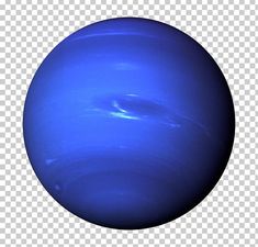 an image of the planet saturn in blue