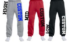 I love Sweatpants, Custom, Your logo or your Design Hi! If you have any questions or want to make changes to your order, please message me. ⭐HOW TO ORDER - Please Choose the SIZE and COLOR From Drop Down Menu. ⭐MATERIAL - Cotton Polyester blend fabrics with direct to garment process. Everything is made in house. ⭐SIZES - Please check the size chart before you purchase, they are womens cut and run average, not big, not small.  XSmall to 2XL sizes are the only sizes available.  ⭐SHIPPING - Process College Sweatpants, Design Pants, Logo Placement, Sweat Pant, Favorite Outfit, Sweatpants, Gender Neutral, Adult Outfits, Bathing Beauties