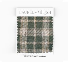 the swatch name is laurel and blysh