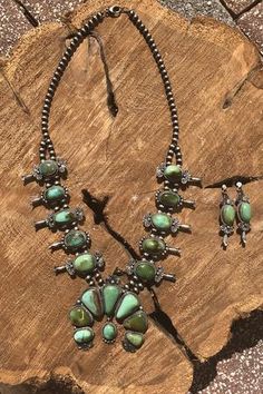 Mary Ann Spencer Royston Turquoise Squash Blossom Necklace (Set) – Silver Eagle Gallery Naples Necklace Set Silver, Turquoise Squash Blossom, Character And Setting, Silver Eagle, Fashion For Work, Squash Blossom Necklace, Silver Eagles, Royston Turquoise, Halloween Makeup Looks