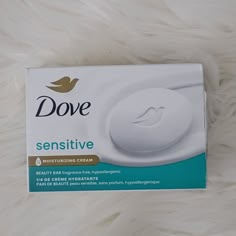 Dove Sensitive Moisturing Cream Soap Bar 240917bk Baby Dove Soap, Soap Dove, Smell Good Products, Dove Sensitive, Dove Bar Soap, Dove Bar, Dove Beauty Bar, Dove Soap, Skin Bar