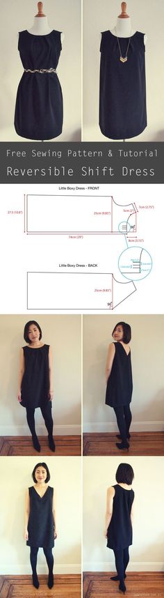 the instructions for how to make a dress