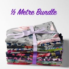 a stack of cloths with the words,'15 metro bundle'in front of it